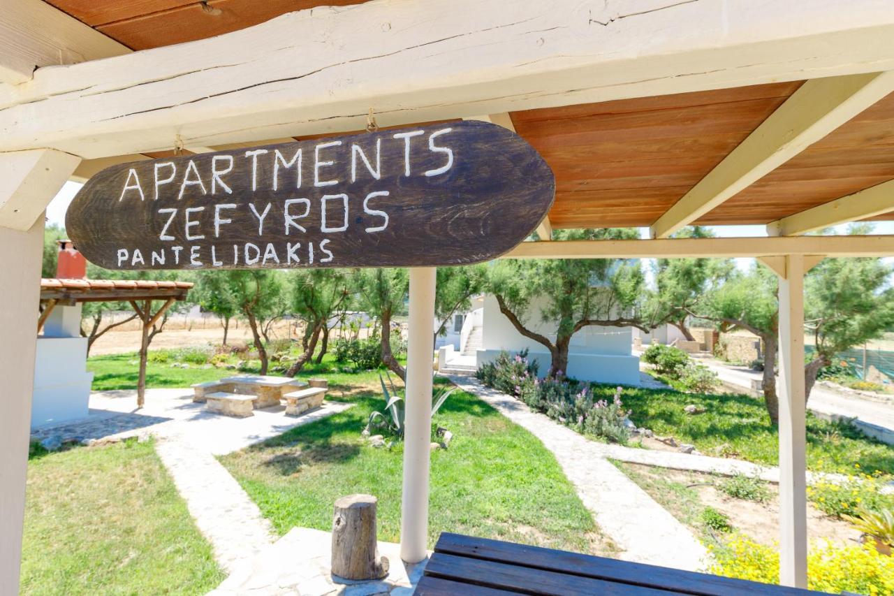 Zefyros Apartments And House Kíssamos Exterior foto
